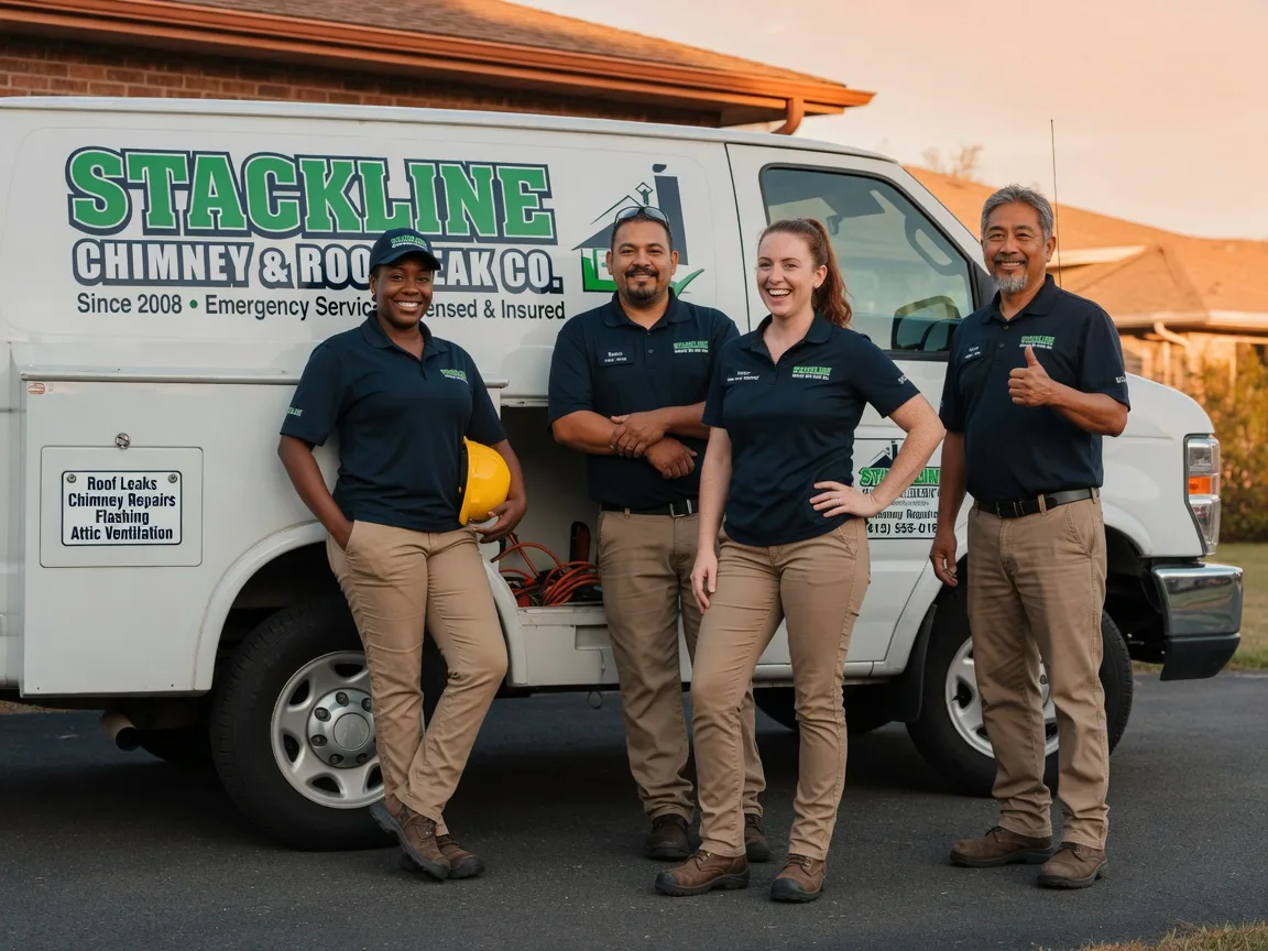 Chimney flashing repair company in Fleming, PA